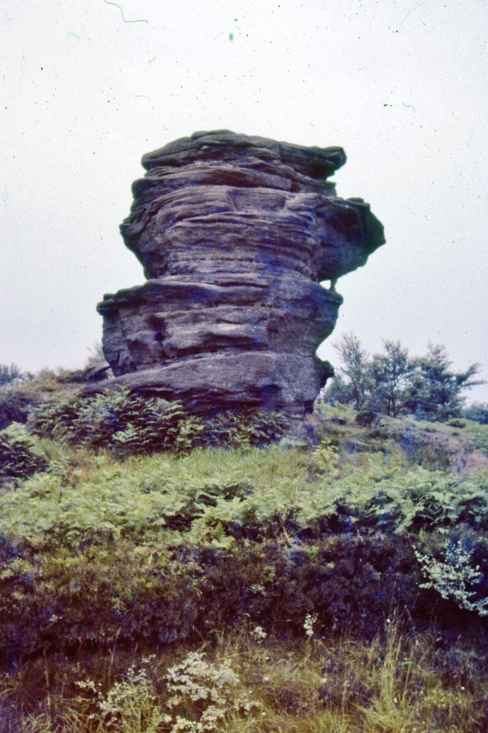 Photo showing: A Brimham Rock