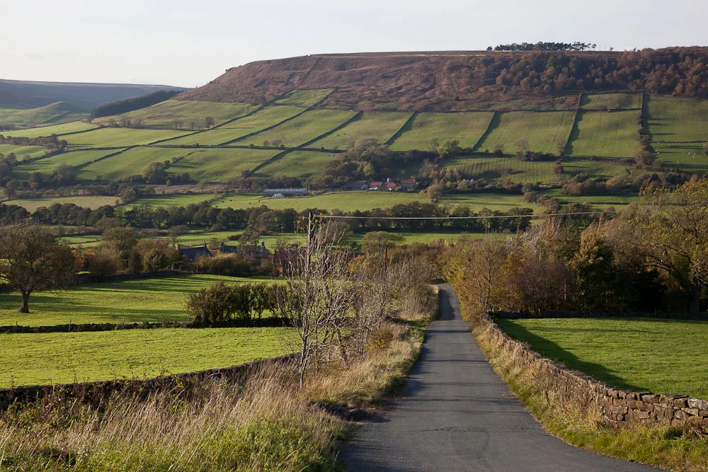 Photo showing: View over Fryup