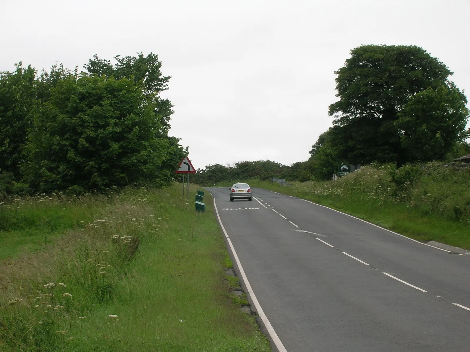 Photo showing: A171 heading west