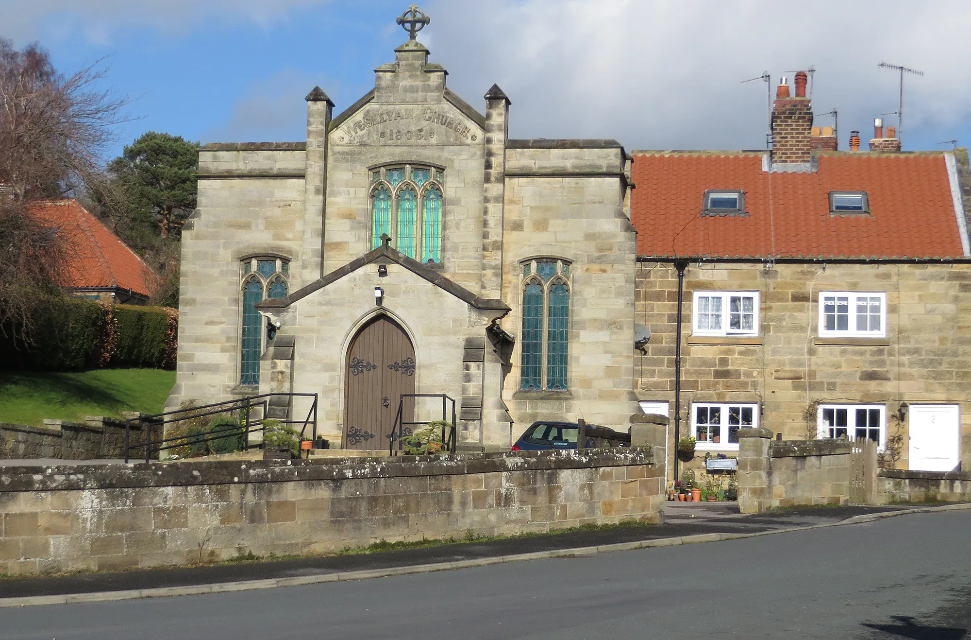 Photo showing: Methodist Church, Briggswath and Sleights