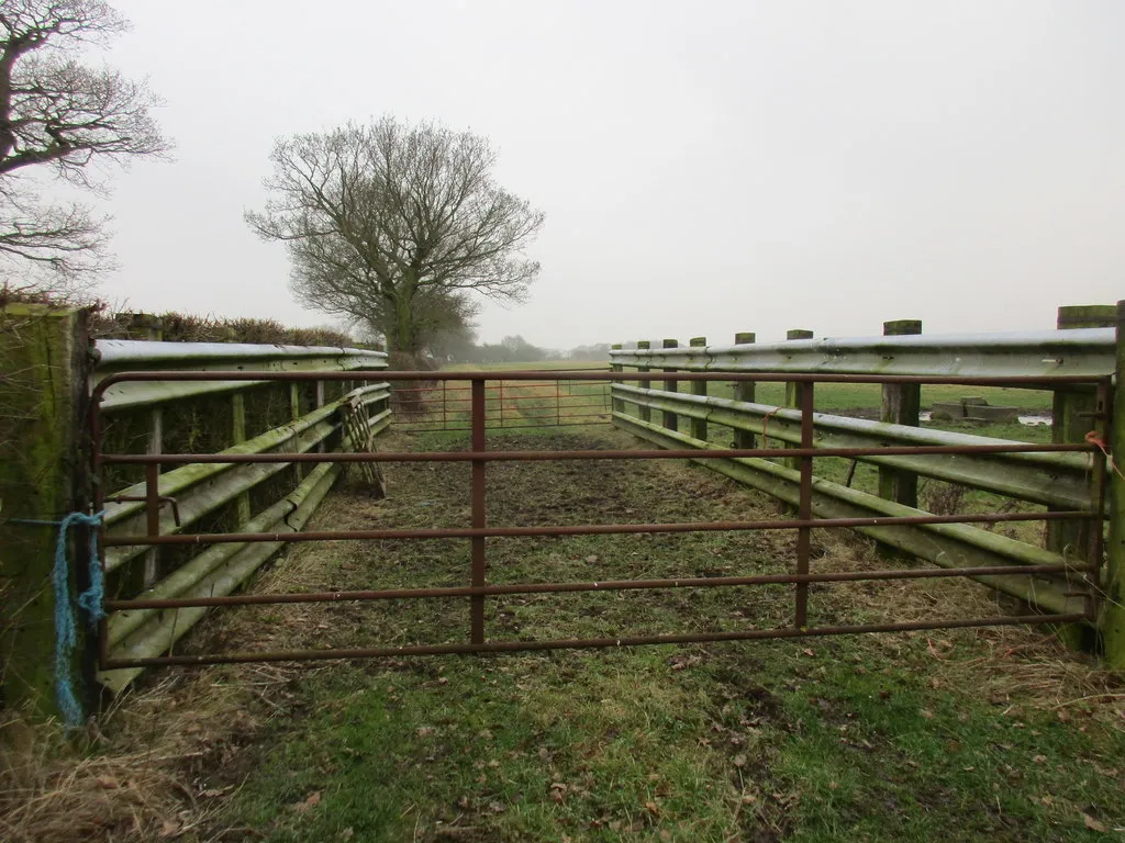 Photo showing: Animal pen