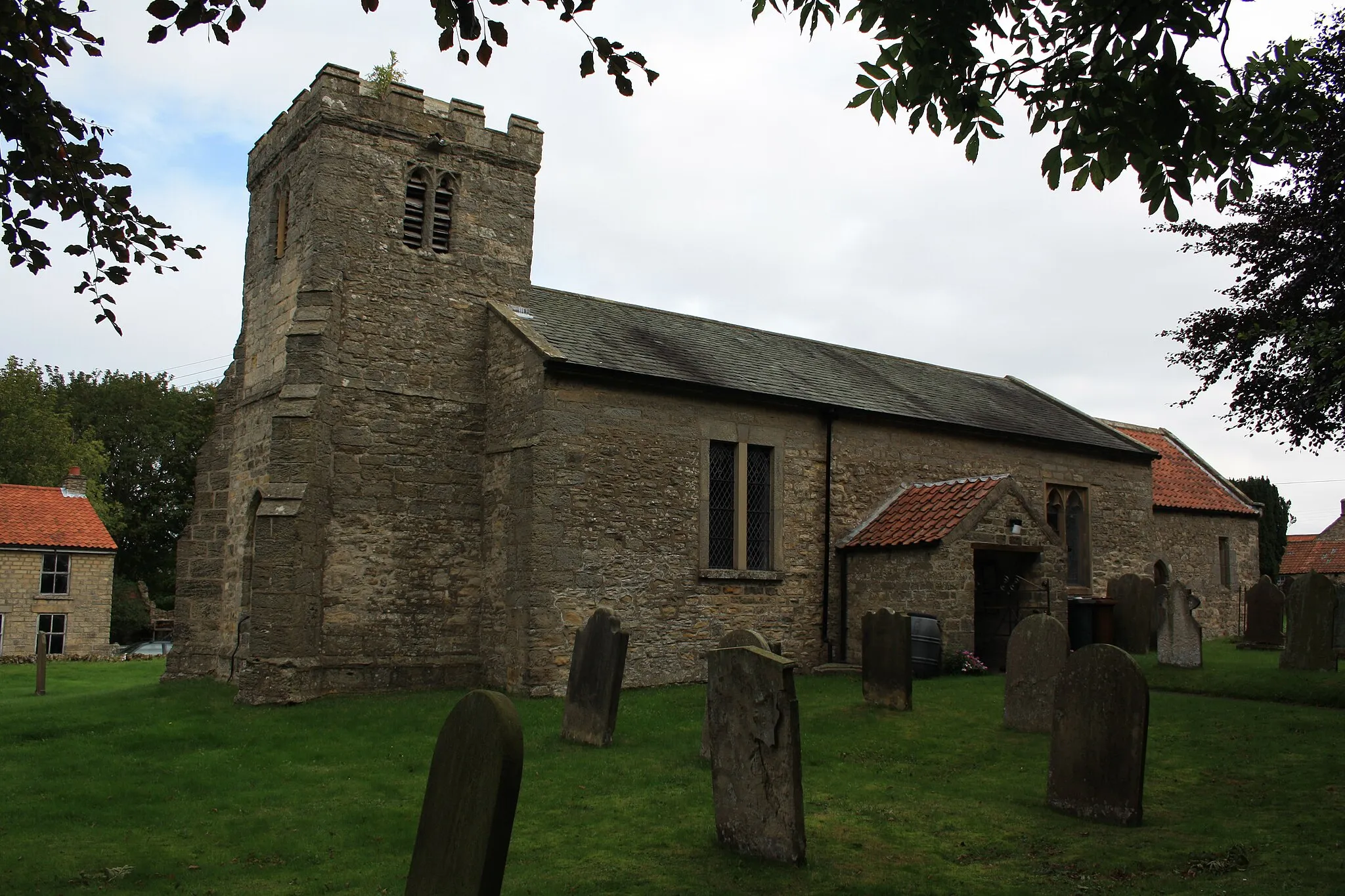 Photo showing: St Giles Church, Lockton