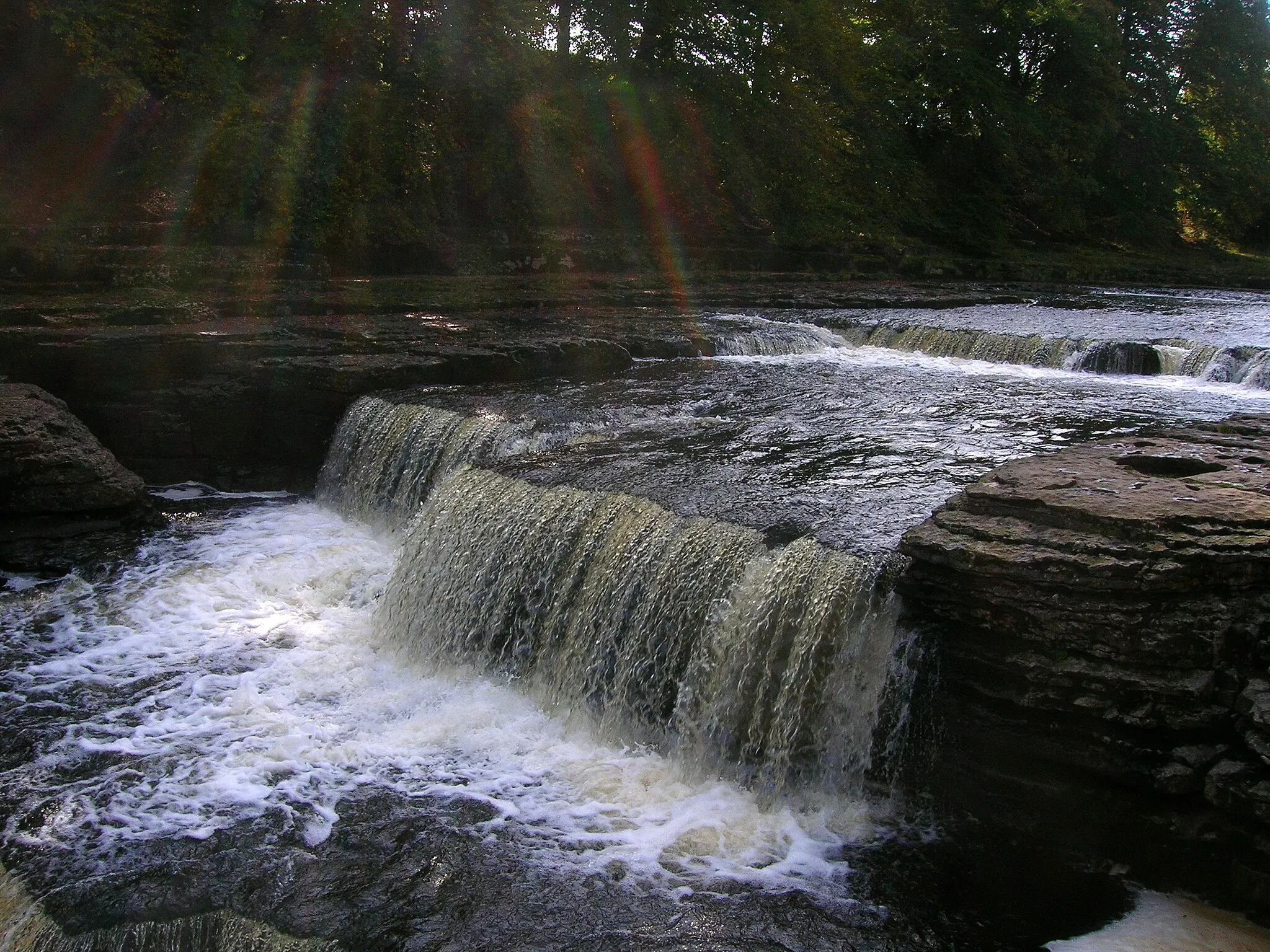 Photo showing: Aysgarth Lower Falls