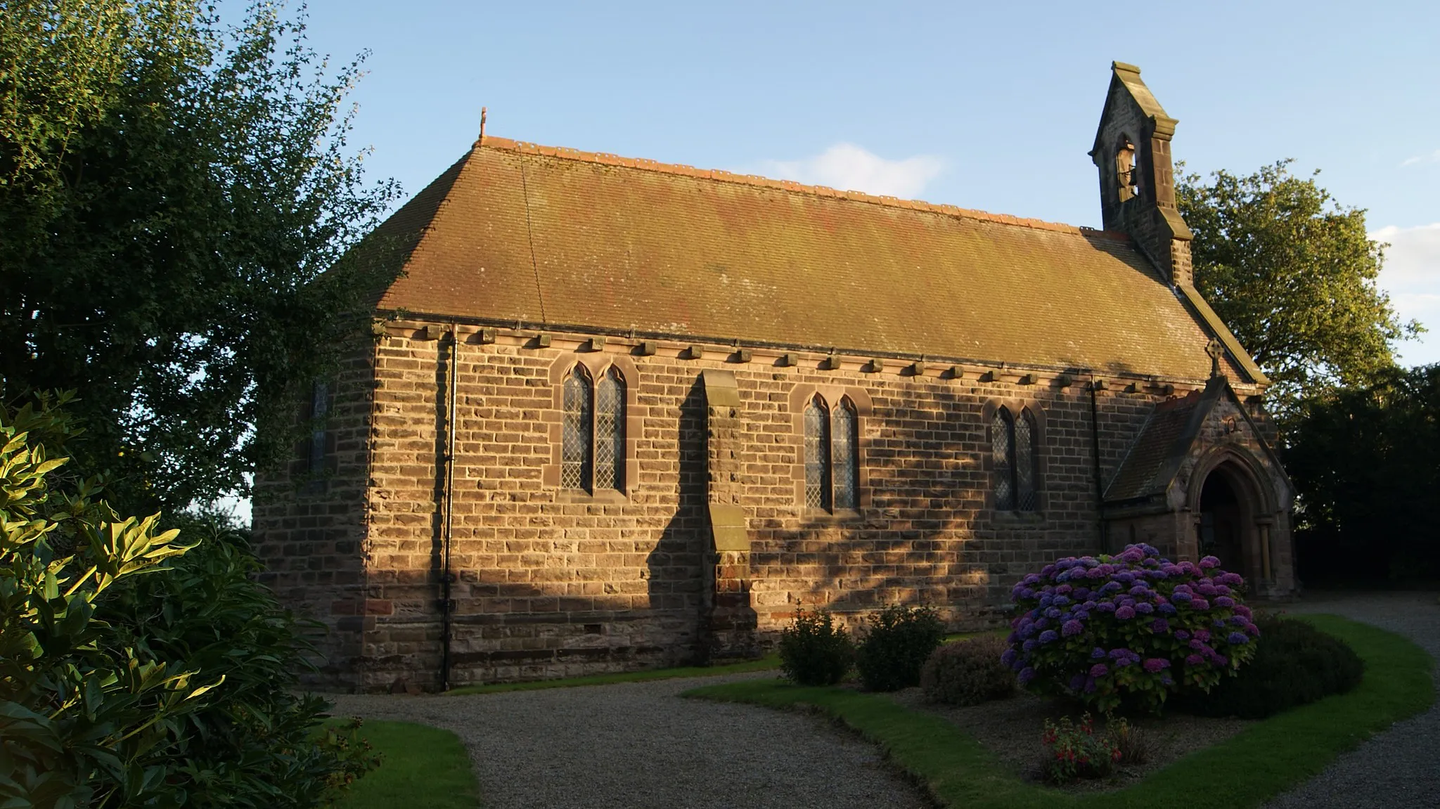 Photo showing: St. Peter's Church, Sicklinghall, North Yorkshire.  Taken on the evening of Wednesday the 9th of August 2017.