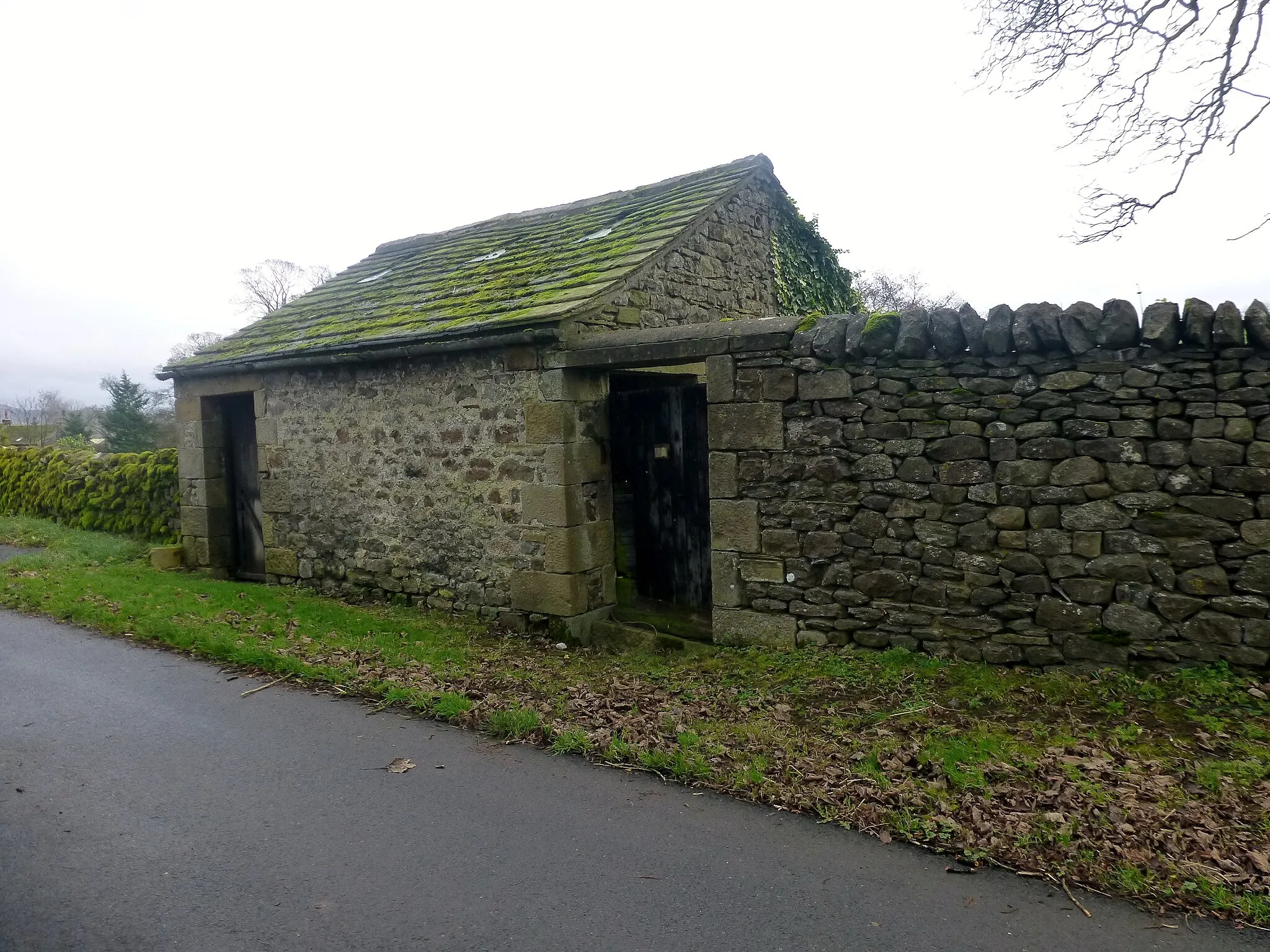 Photo showing: Stone Shed