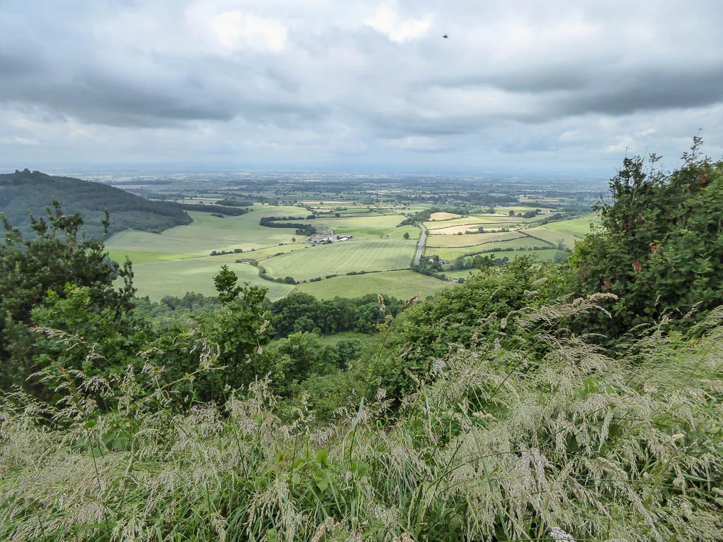 Photo showing: "Finest View in England", Sutton Bank, Yorkshire