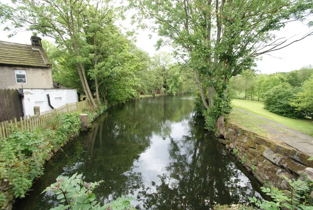 Photo showing: Darley Mill Centre - the mill leat