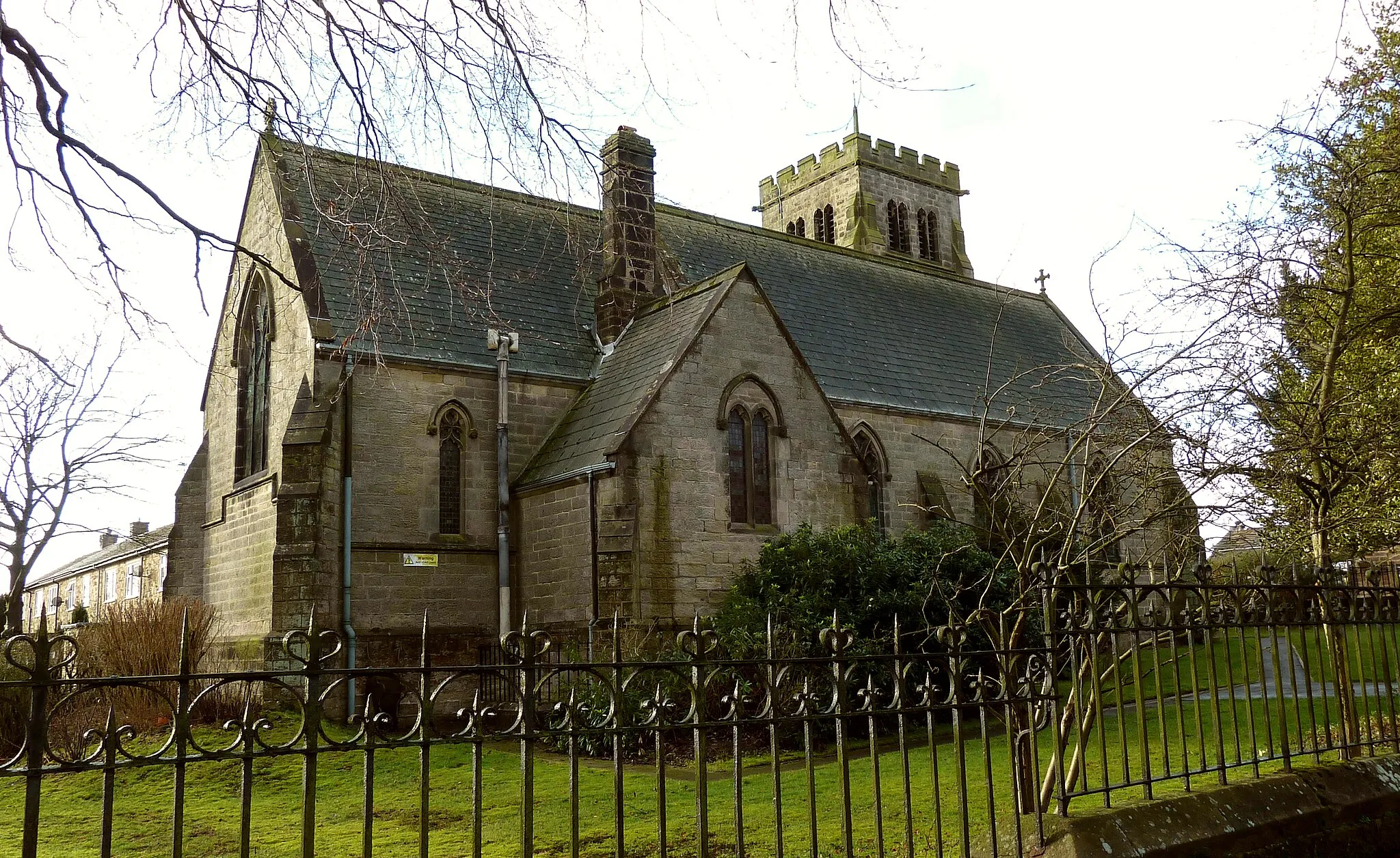 Photo showing: St Michael and All Angels Church, Beckwithshaw, North Yorkshire, England. Viewed from north-north-east.