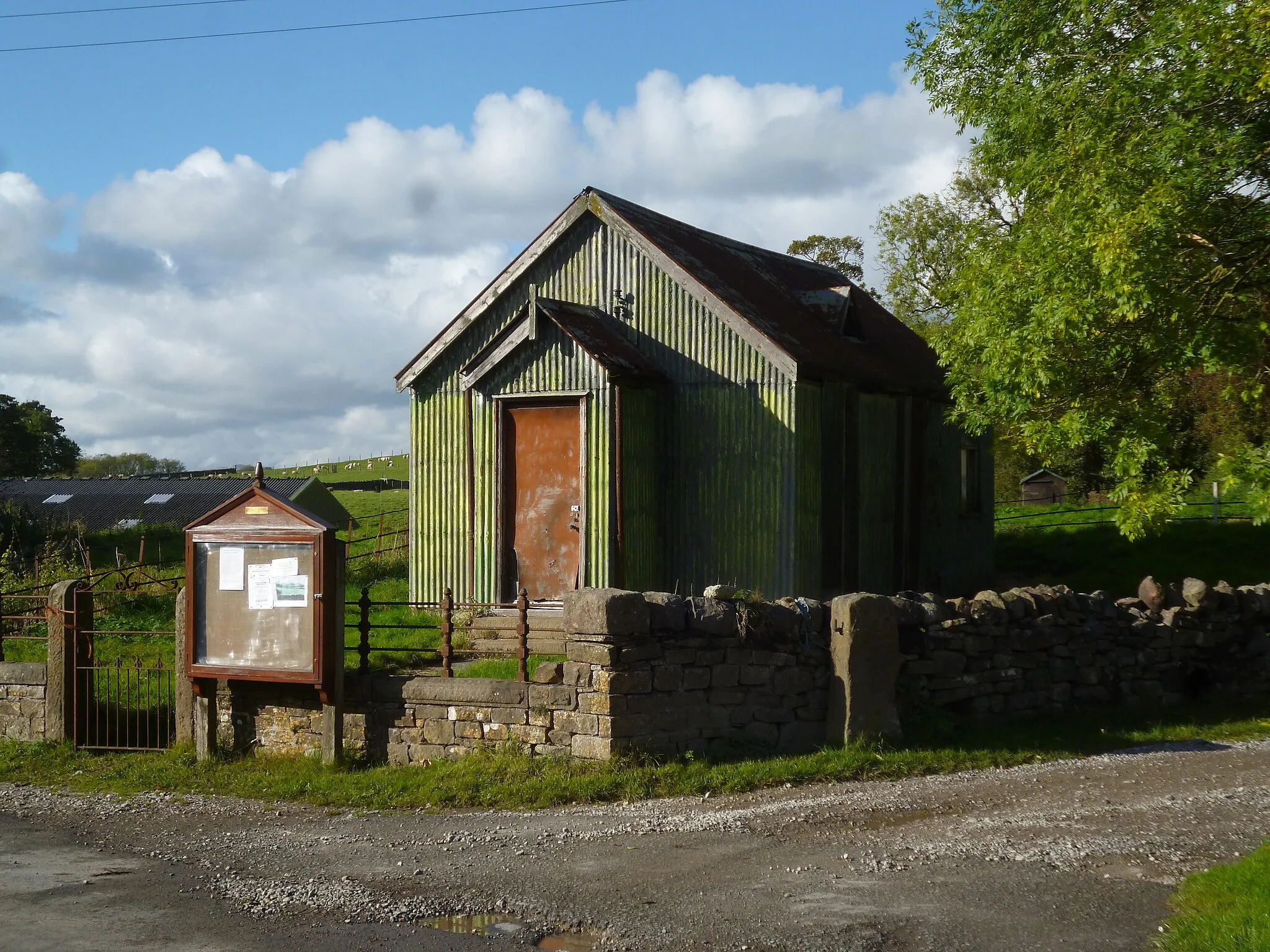 Photo showing: Thorlby 'Tin Church'