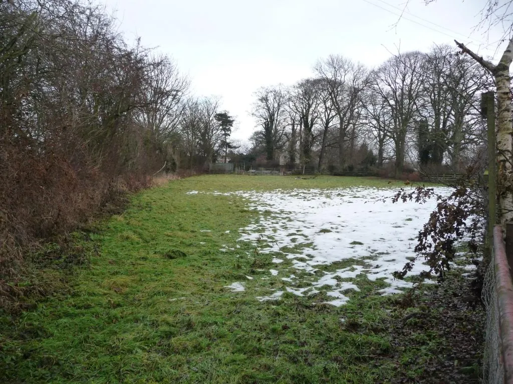 Photo showing: A partial thaw at Great Langton