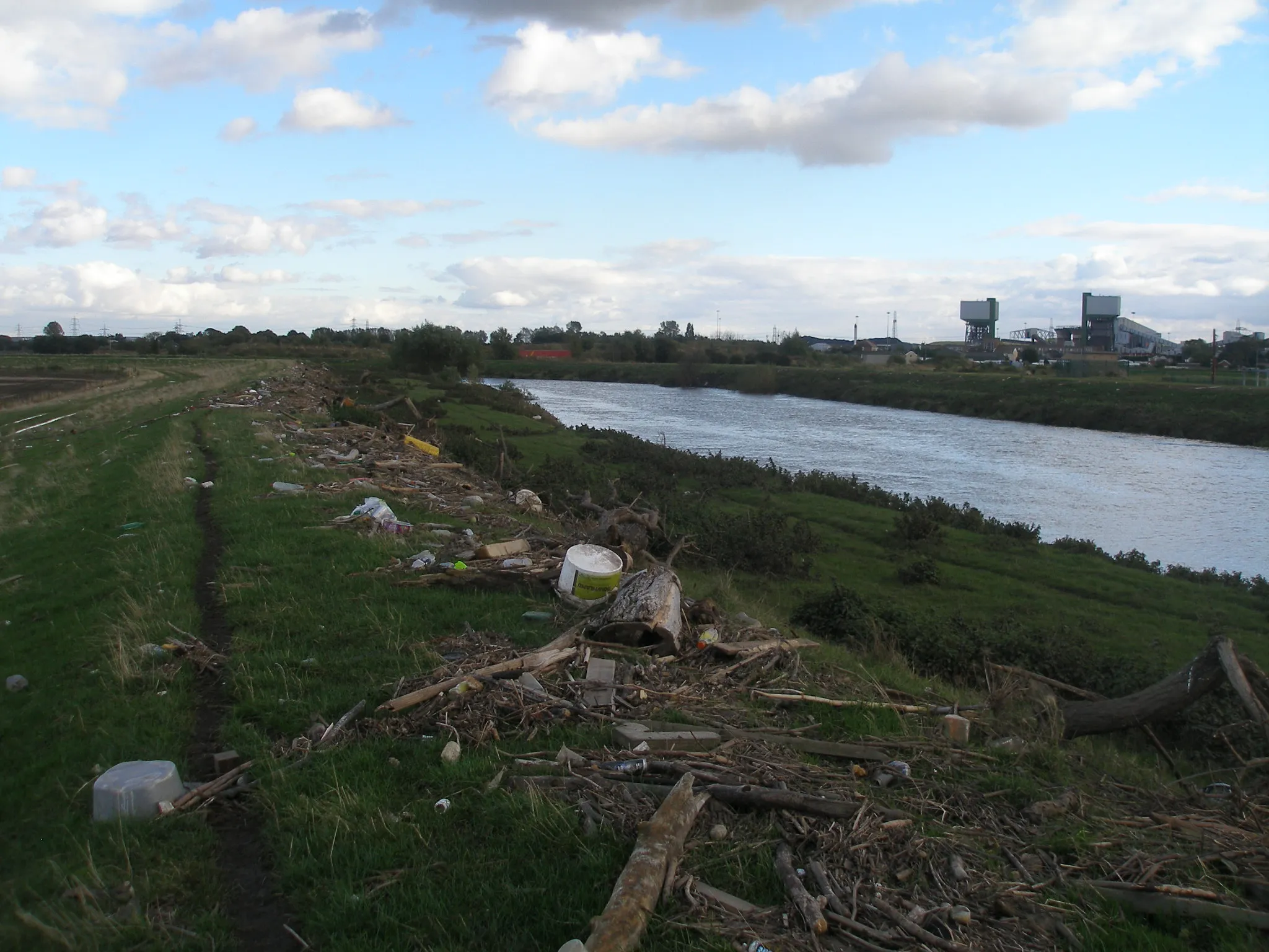 Photo showing: After the flood