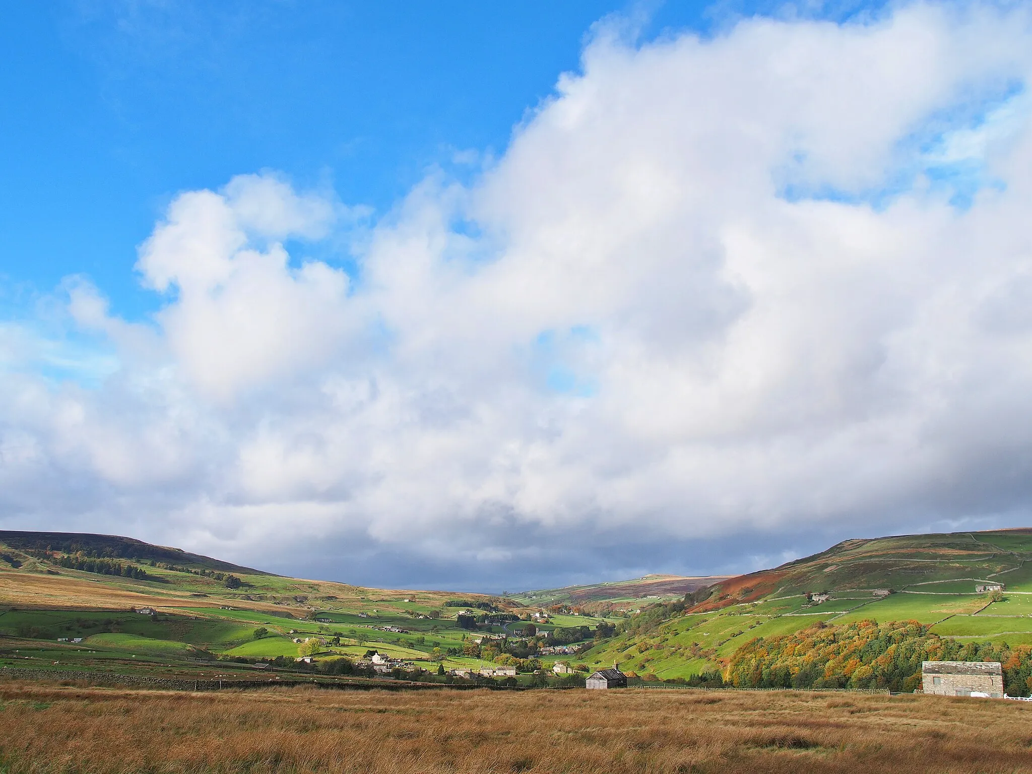 Photo showing: Langthwaite in Arkengarthdale, North Yorkshire