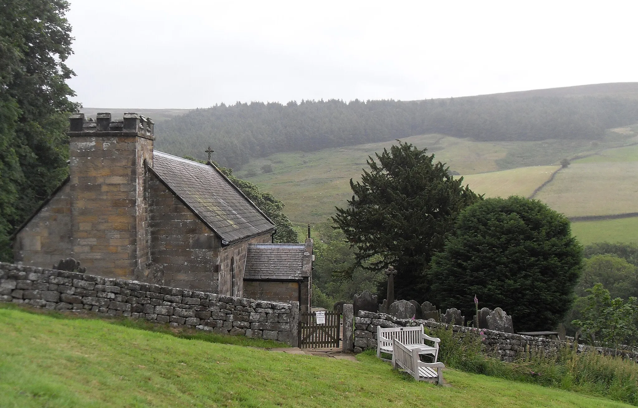Photo showing: Bransdale church