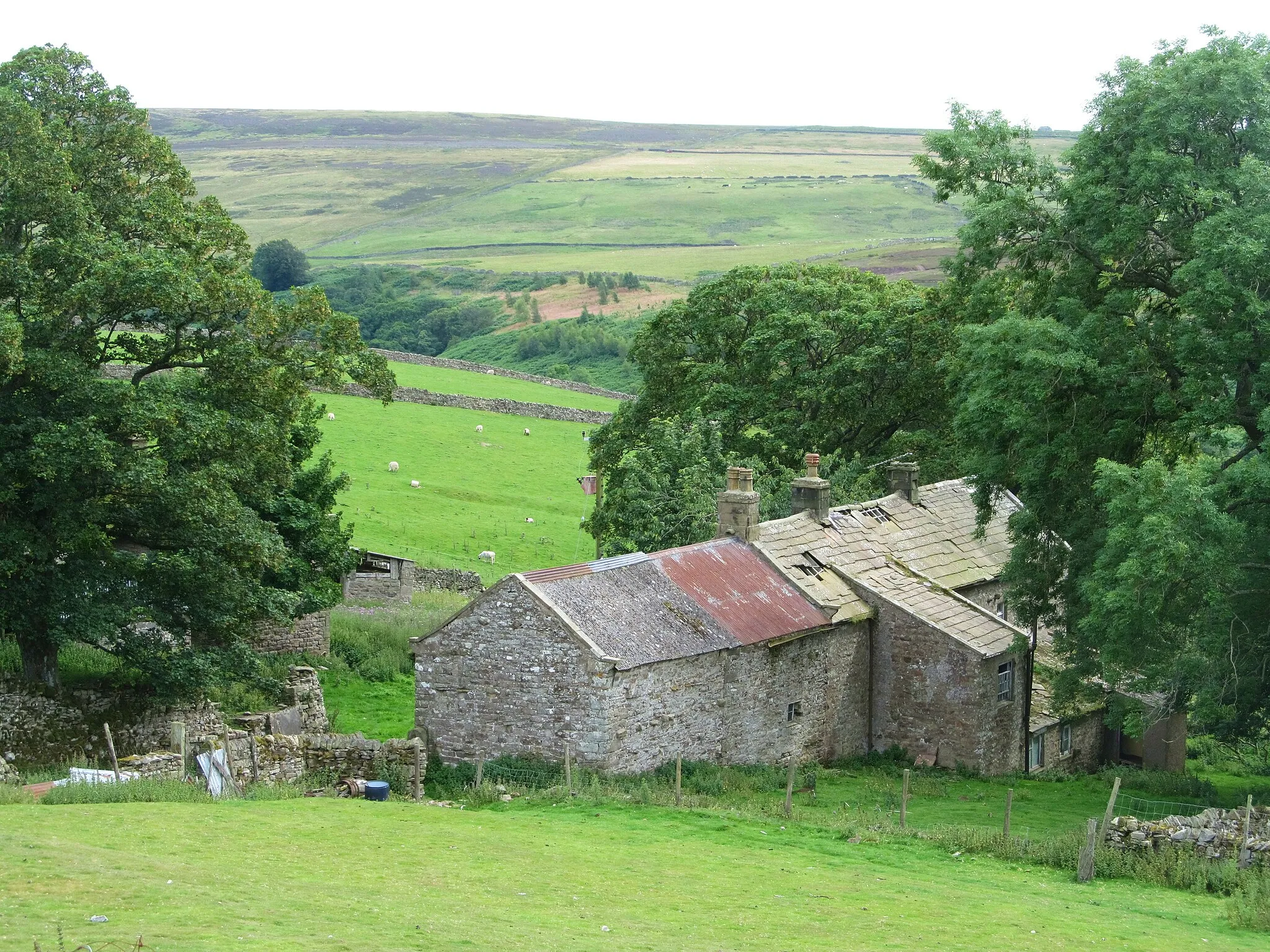 Photo showing: Derelict buildings at Holgate