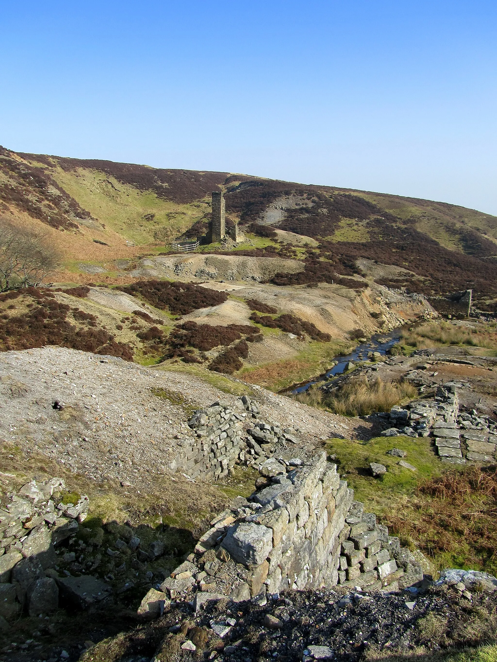 Photo showing: Abandoned Lead Mines at Stony Grooves