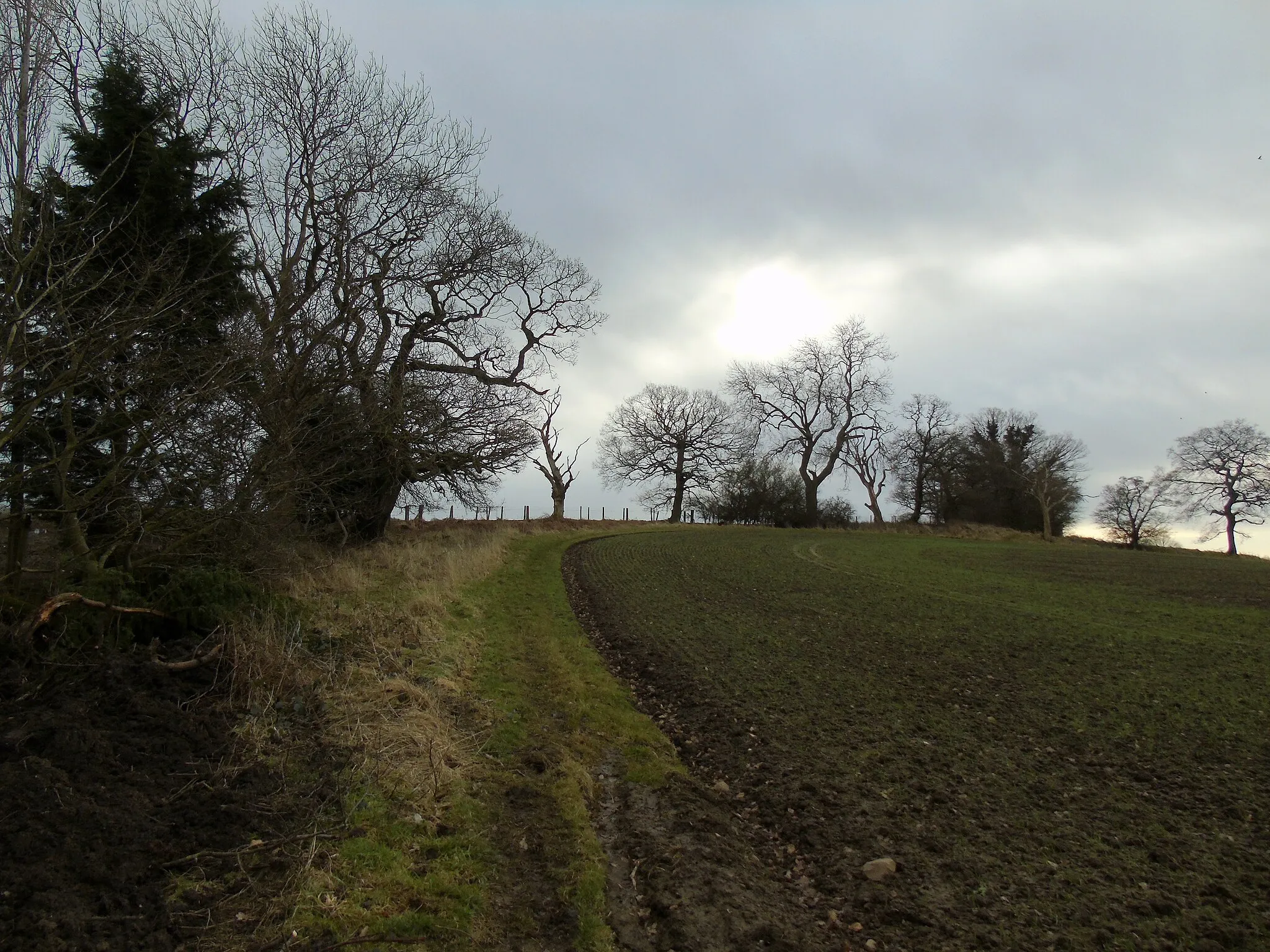 Photo showing: Footpath leading South from Turton Beckstead