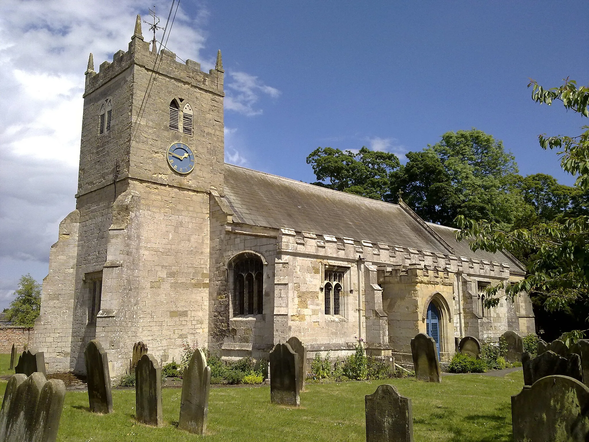 Photo showing: St Laurence's Church, Kirby Misperton