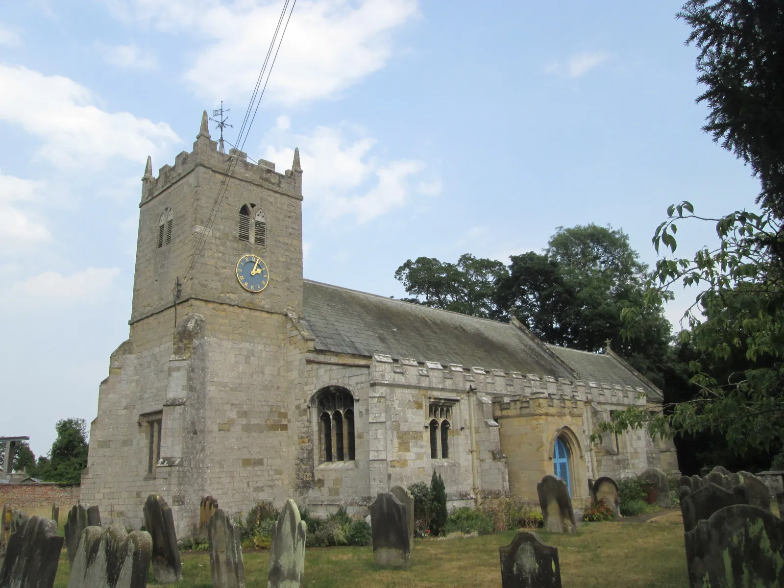 Photo showing: St Laurence's Church, Kirby Misperton