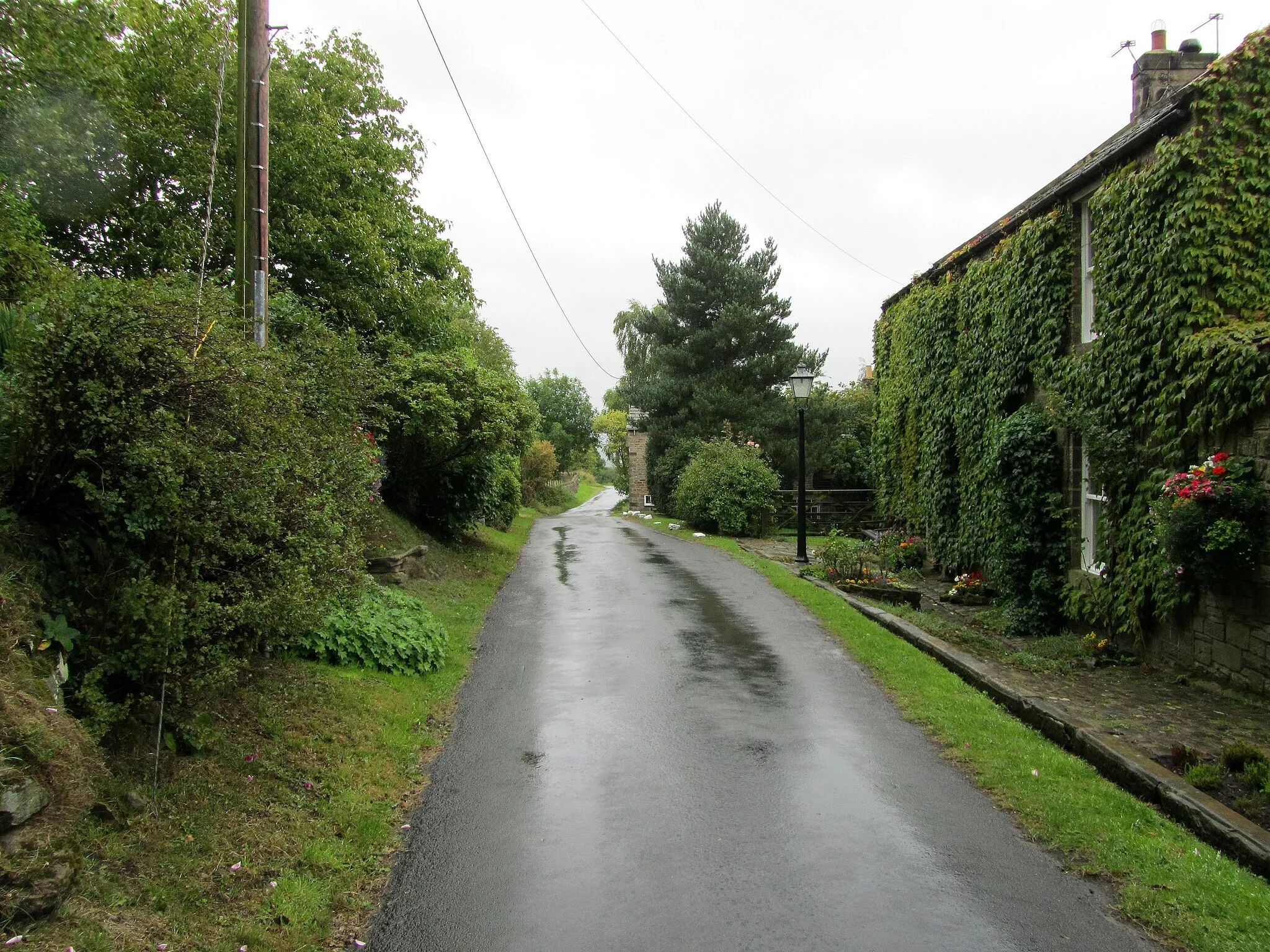 Photo showing: Church Lane, Braythorn looking South