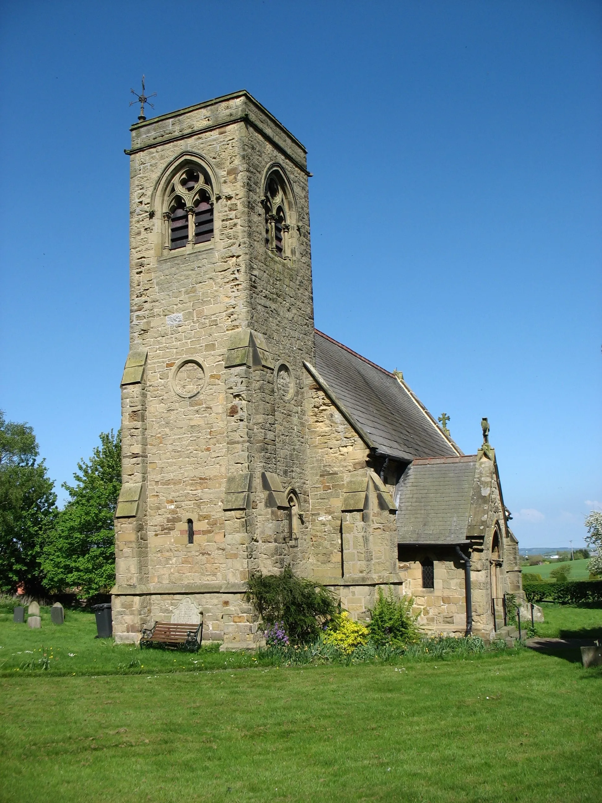 Photo showing: All Saints church, Yafforth