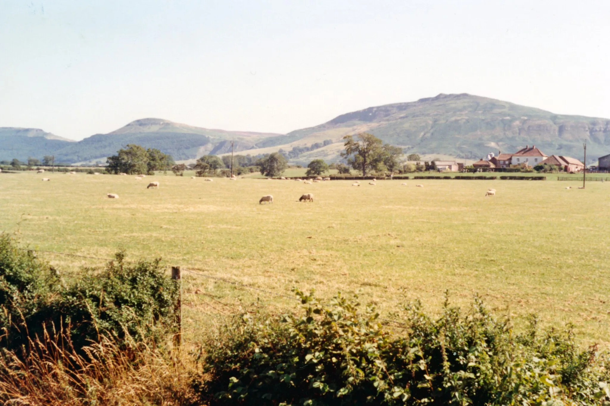 Photo showing: Cleveland Hills from Great Busby, near Stokesley