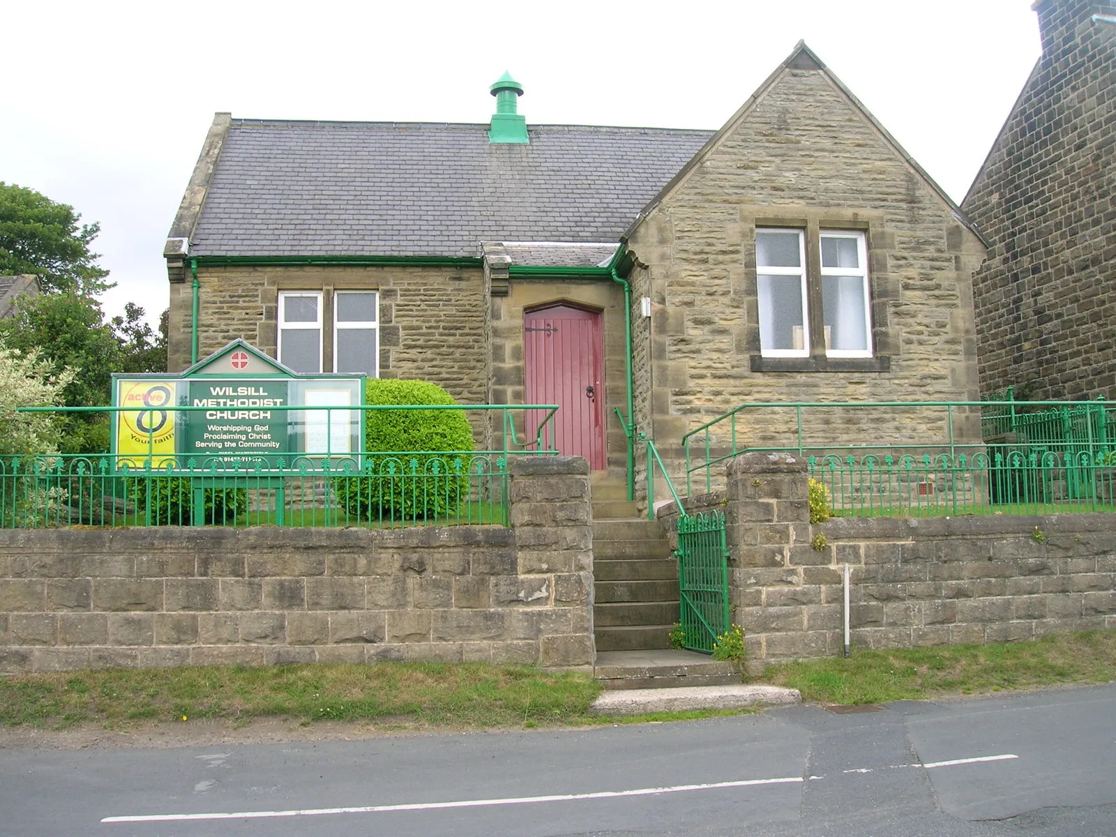 Photo showing: Wilsill Methodist Church