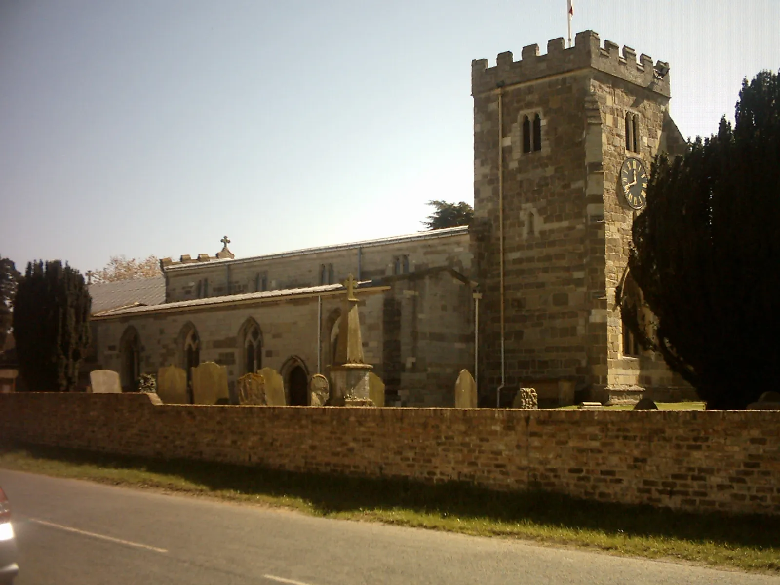 Photo showing: Aldborough Parish Church in Aldborough, North Yorkshire, UK.  19th April 2009