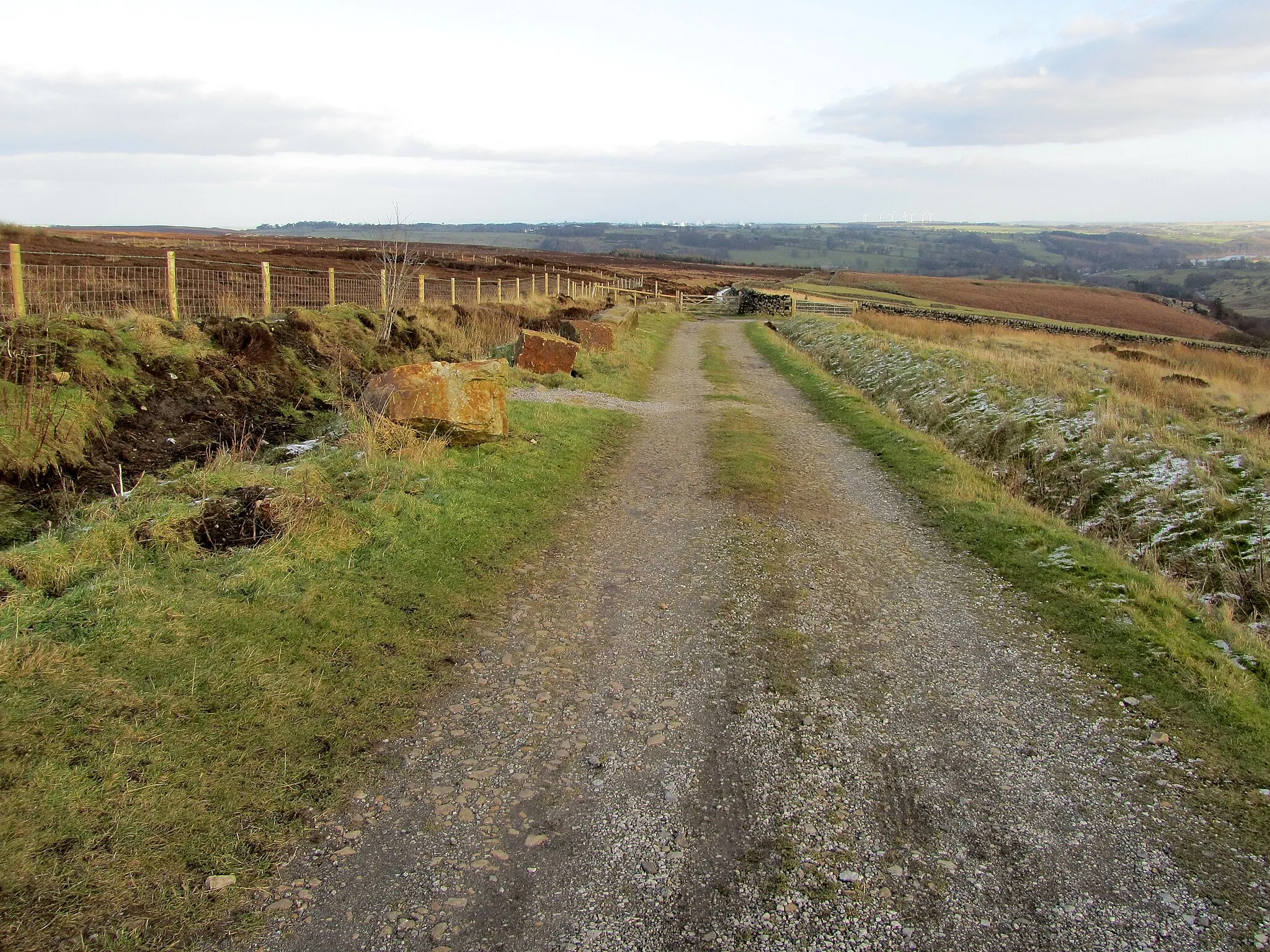 Photo showing: Bridleway on Kex Moor