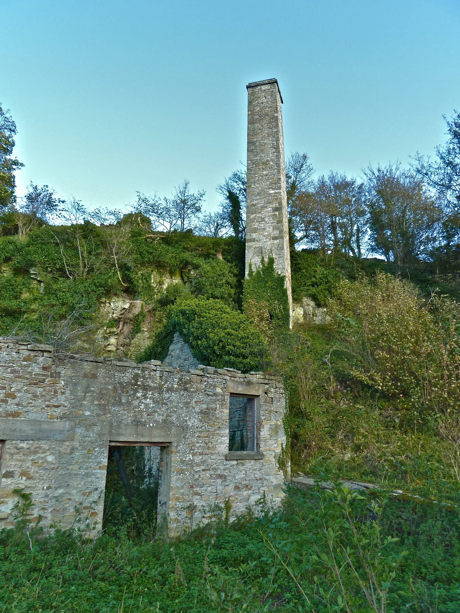 Photo showing: Pumping Engine, Keld Heads Mine