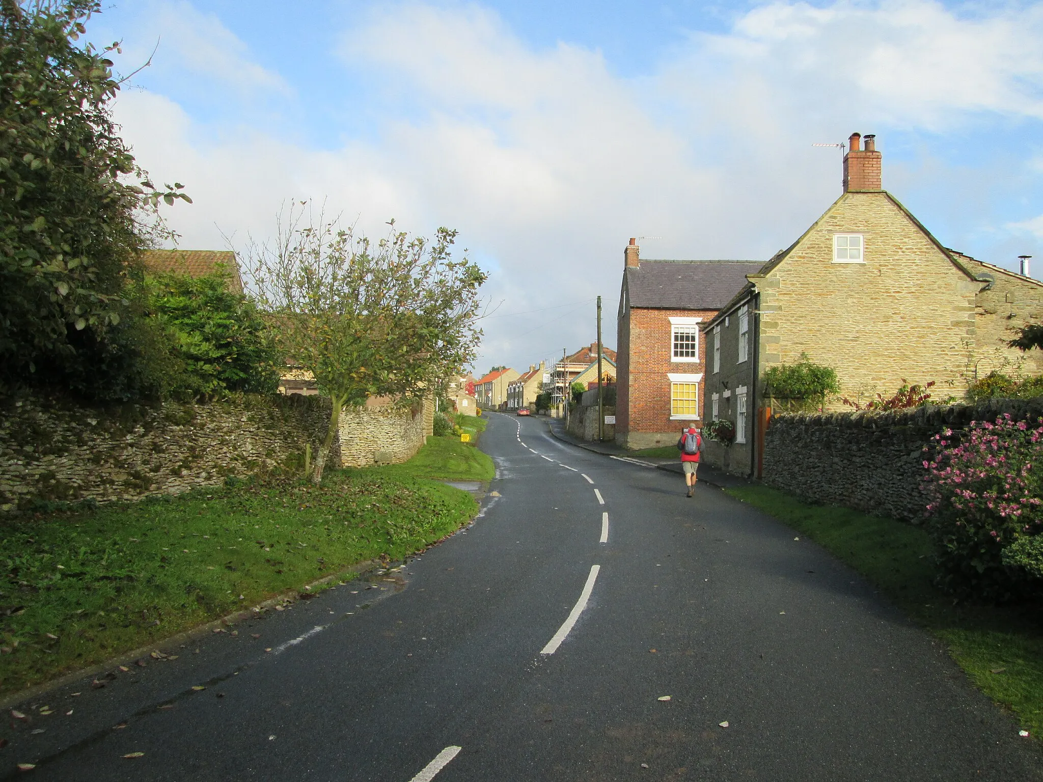 Photo showing: Sawdon  village  street