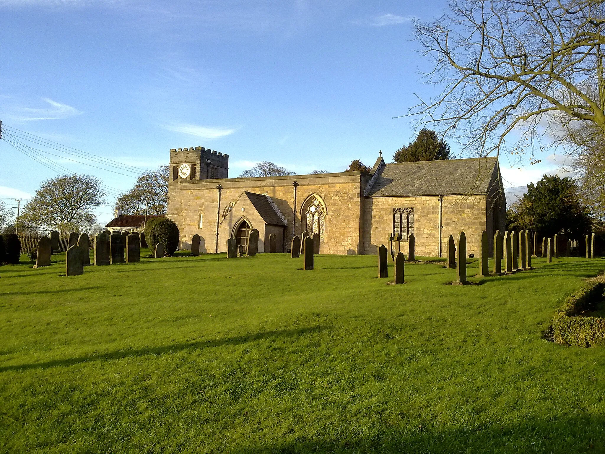 Photo showing: All Saints Church, Thwing, East Riding of Yorkshire, England.