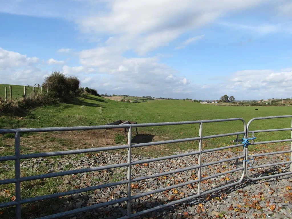 Photo showing: The former track bed of the Downpatrick, Killough and Ardglass Railway west of Ballynoe Road