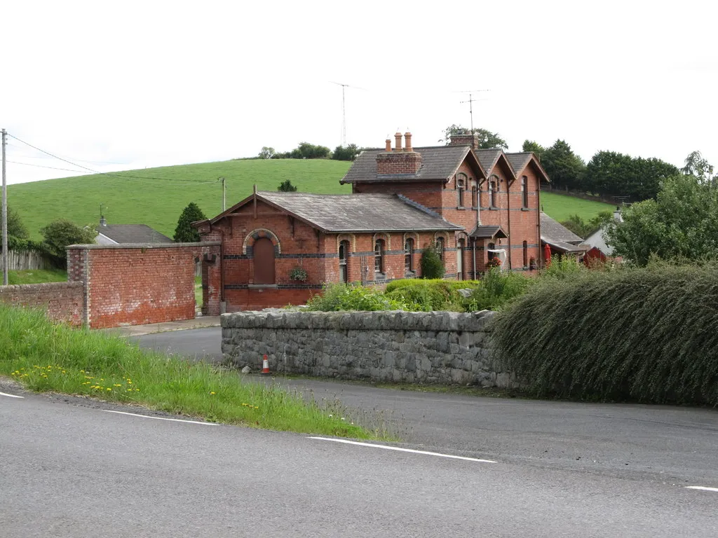 Photo showing: The former Ballyroney Railway Station