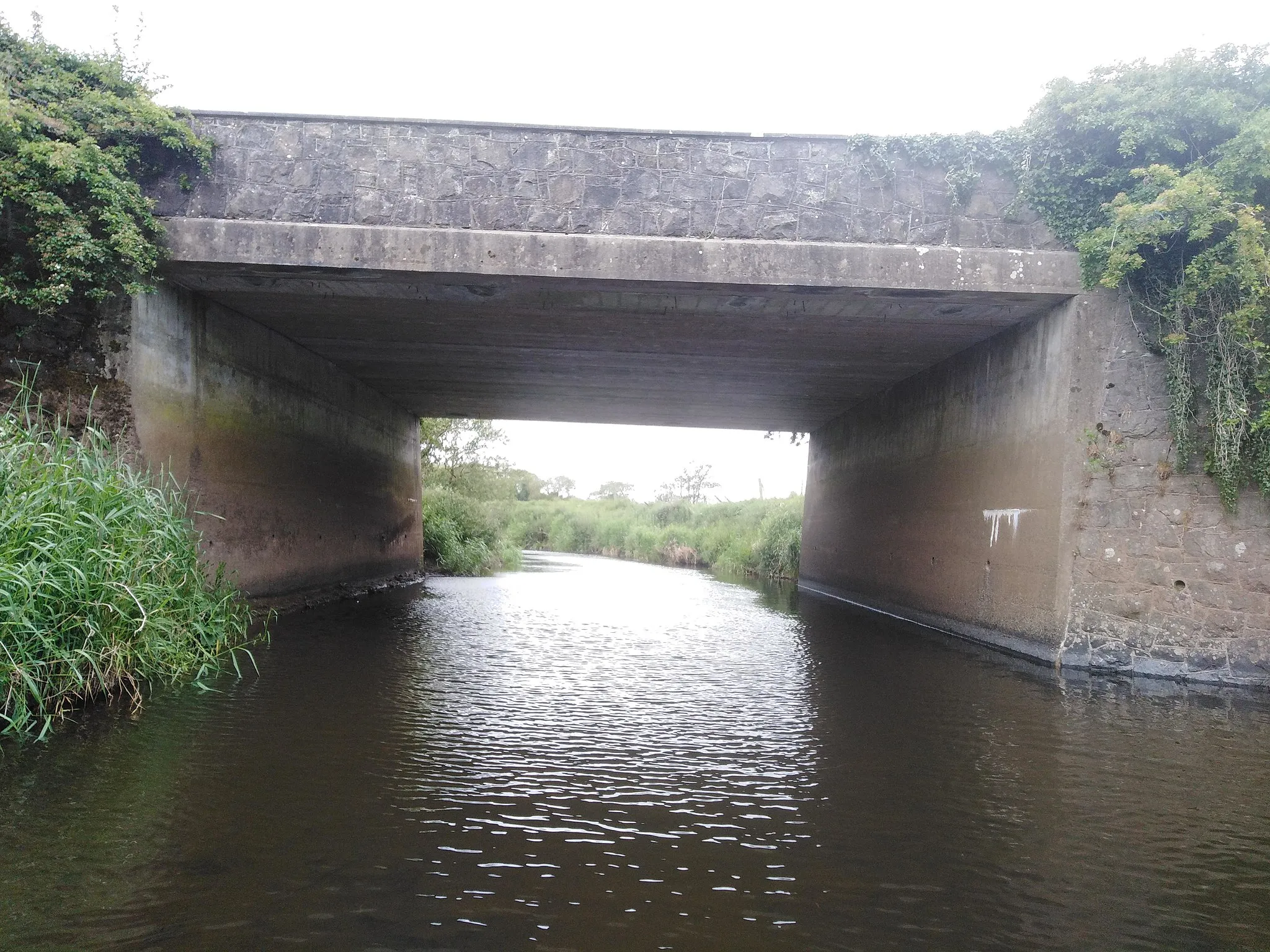 Photo showing: Old 1950s Bridge Which Spans The Clady River Near Culnady And Tamlaght