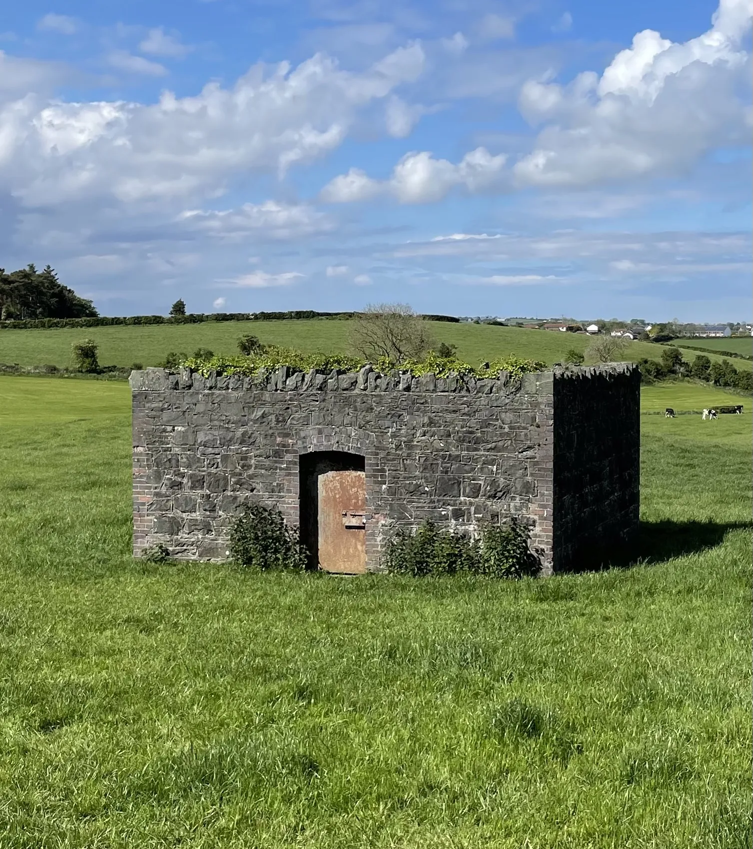 Photo showing: Air well structure, part of the Mourne Conduit