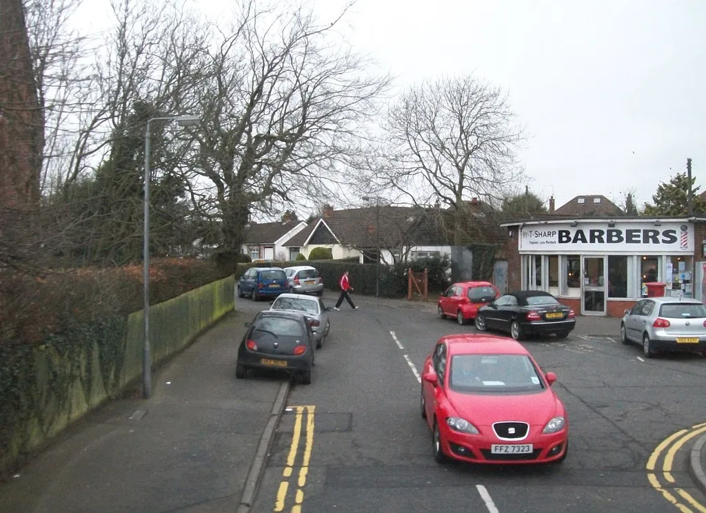 Photo showing: Barbers Shop in Annavale Road