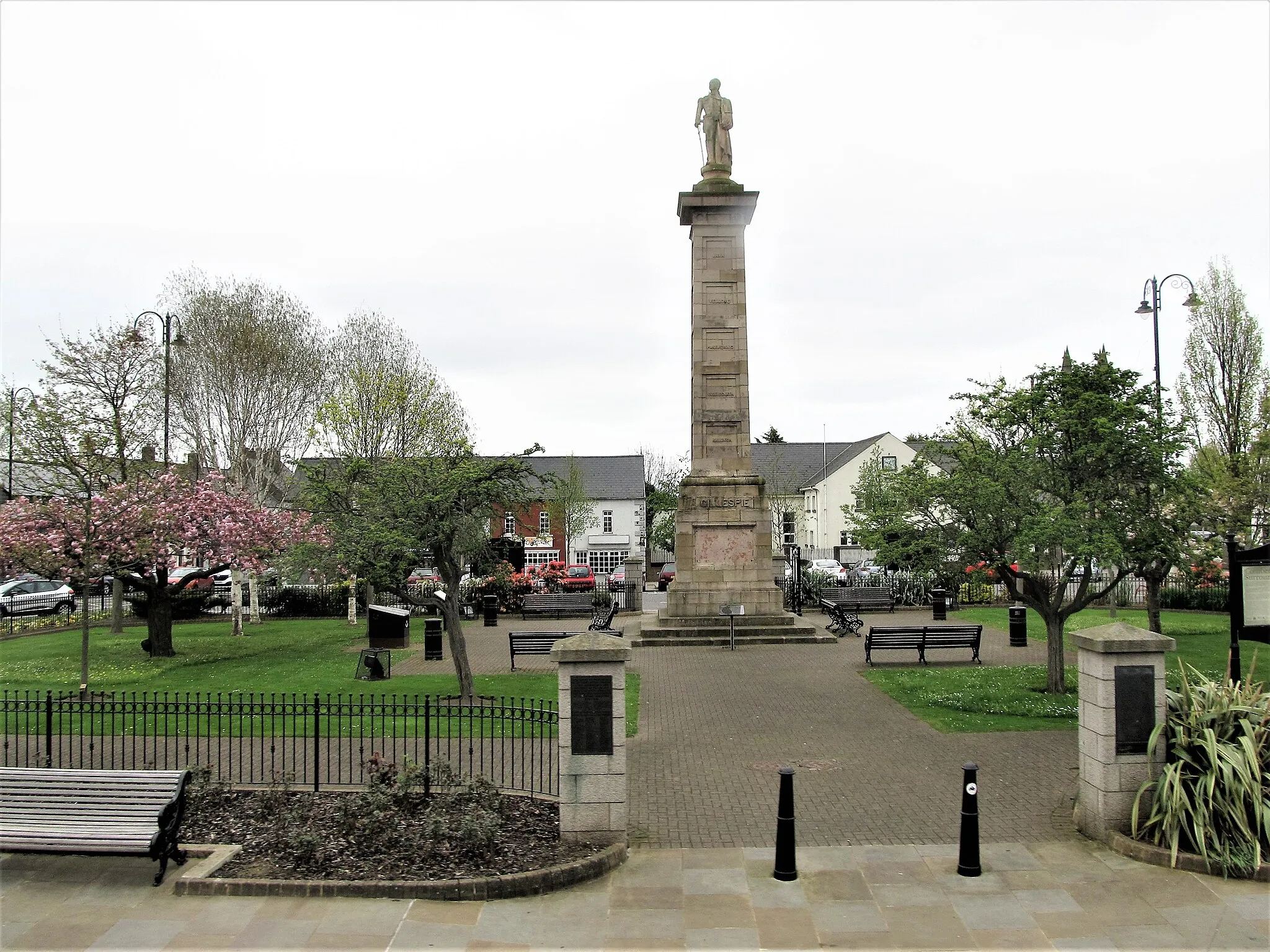 Photo showing: The Gillespie Memorial at Comber