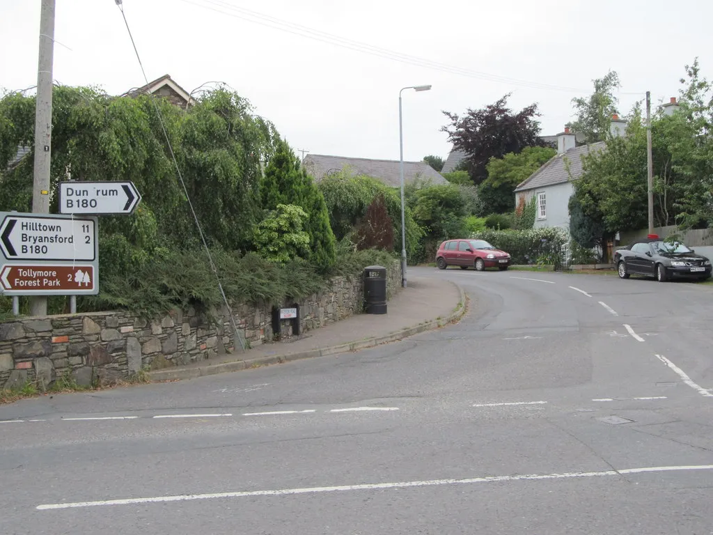 Photo showing: Wateresk Road at its junction with the B180 (Ballyloughlin Road)