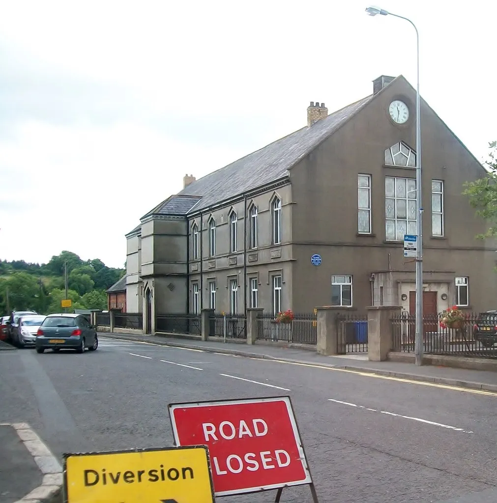 Photo showing: Comber Street from The Square, Saintfield