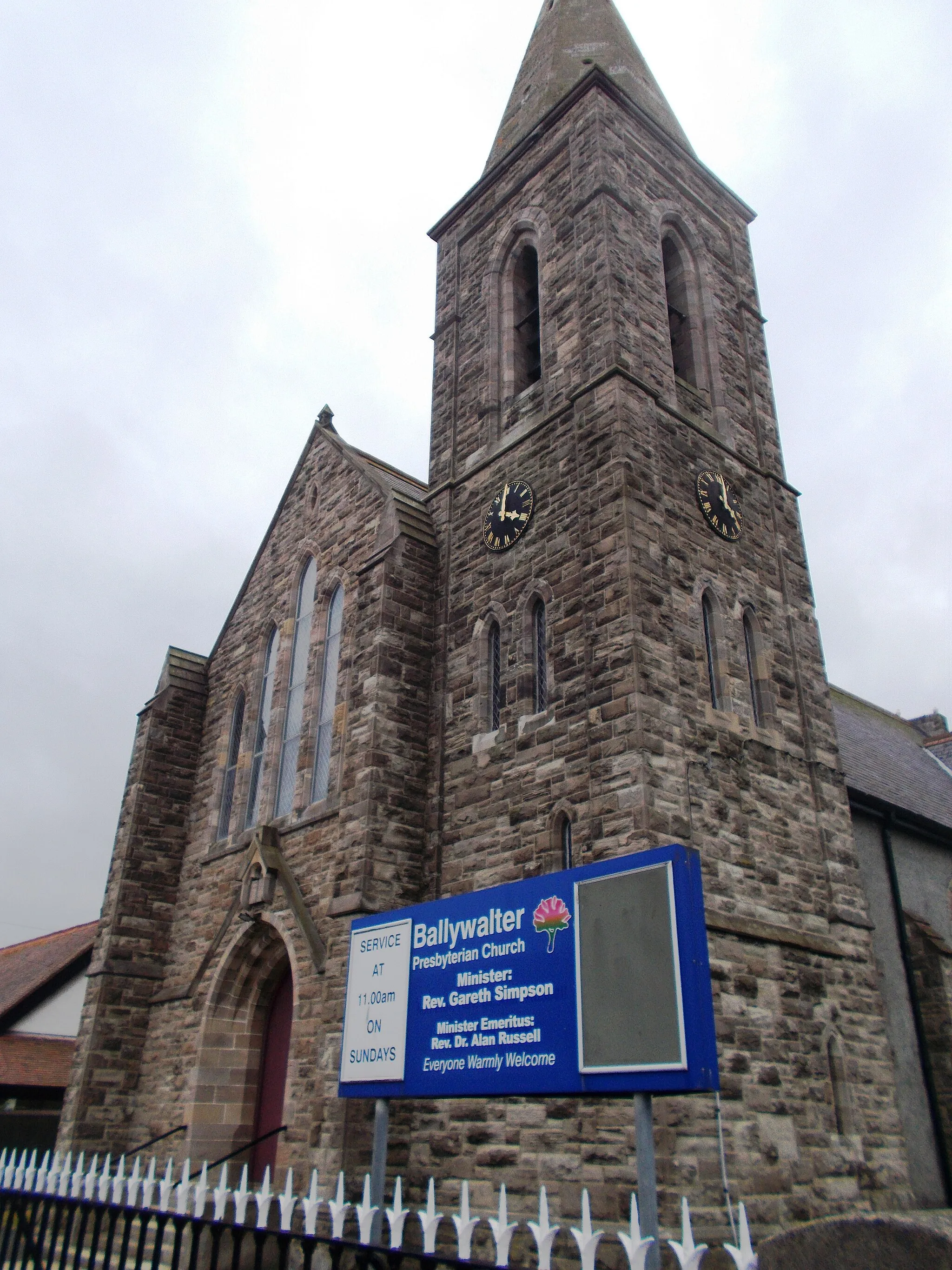 Photo showing: Ballywalter Presbyterian Church, Main Street, Ballywalter, Co Down, BT22 2PJ
