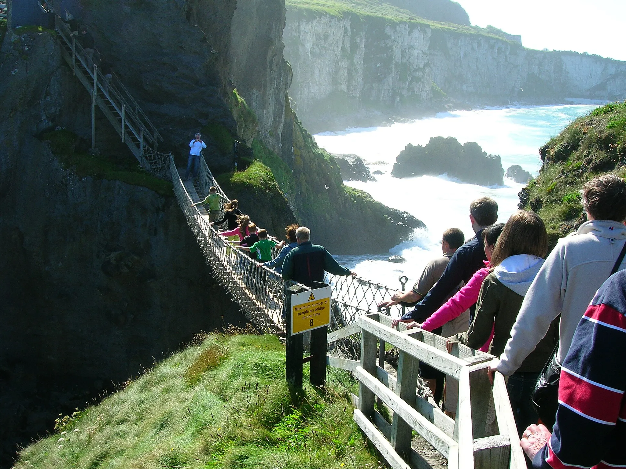 Photo showing: Returning to the mainland