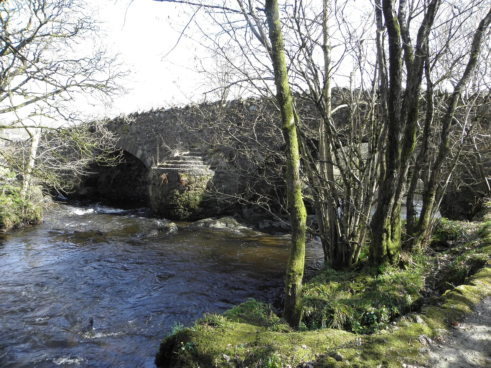 Photo showing: The bridge at Wellbrook Beetling Mill,Cookstown