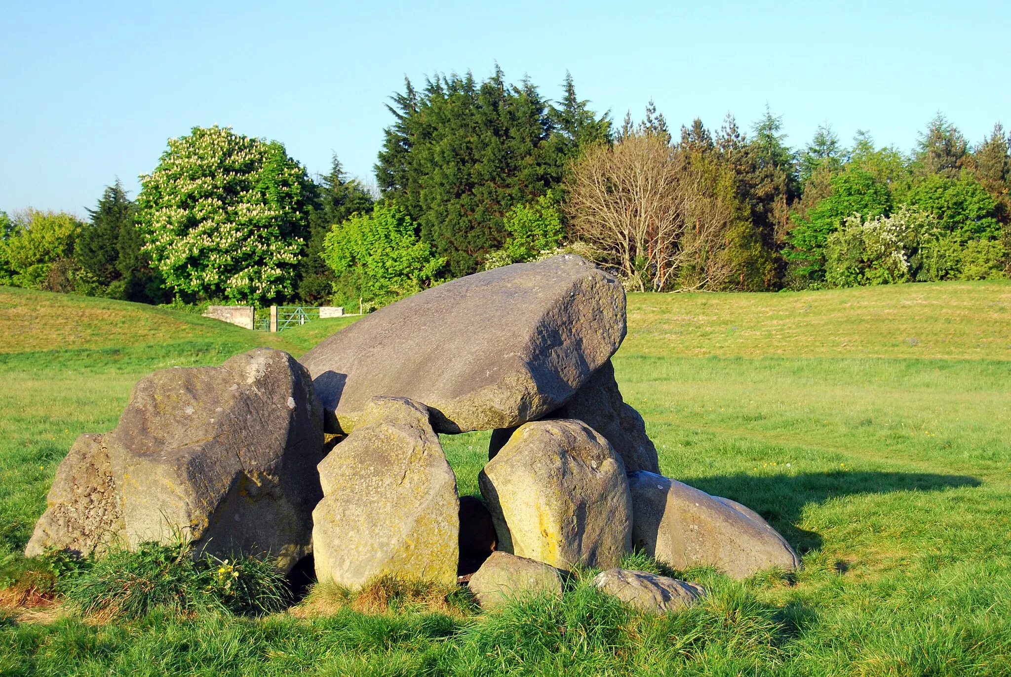 Photo showing: The Giant's Ring is a henge monument at Ballynahatty, near Shaw's Bridge, Belfast, Northern Ireland.