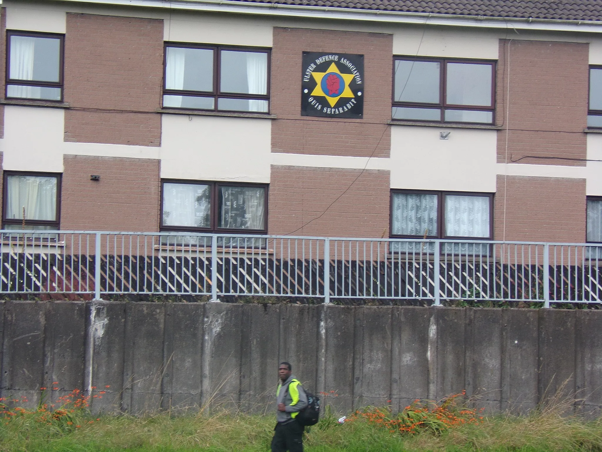 Photo showing: A UDA sign in the Ballykeel area of Ballymena.