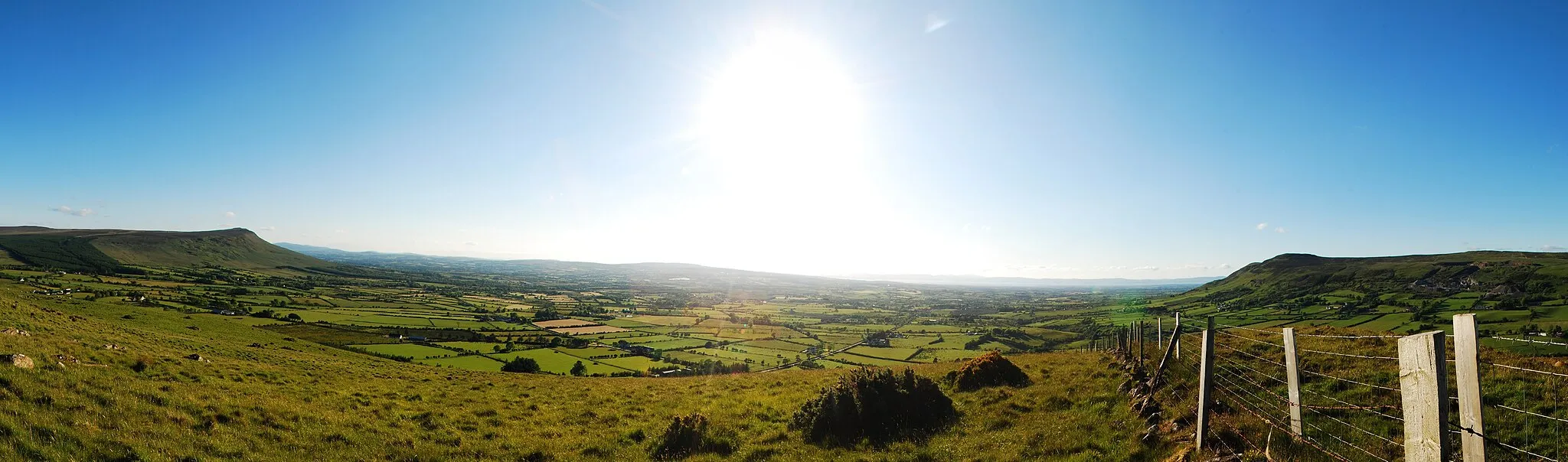 Photo showing: Panorama of Ballyness, Northern Ireland