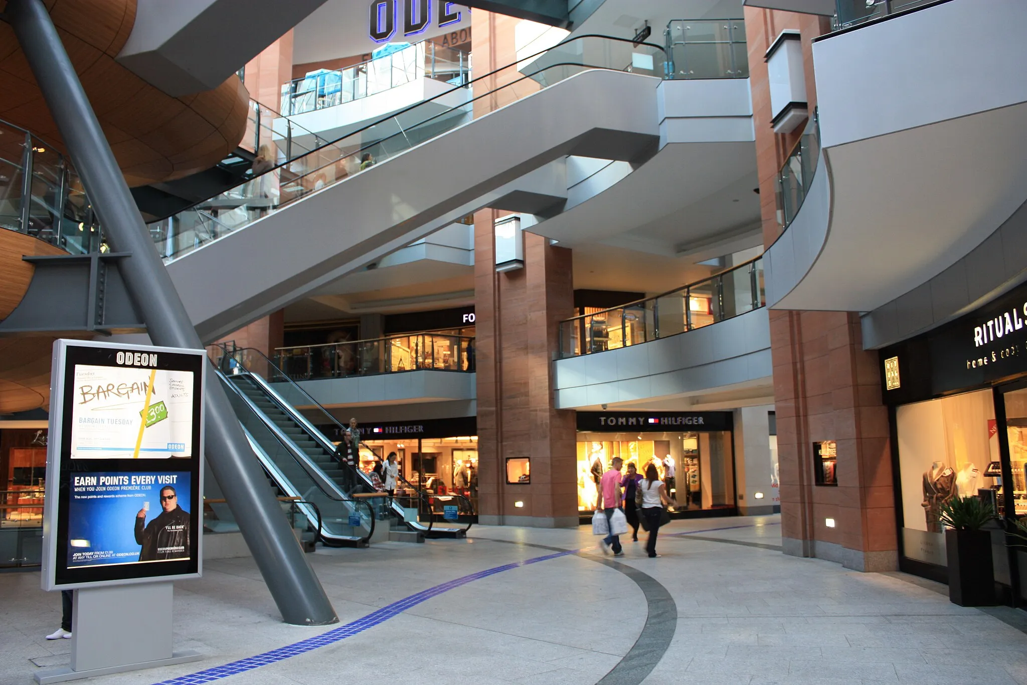 Photo showing: Victoria Square, Belfast, Northern Ireland, October 2009