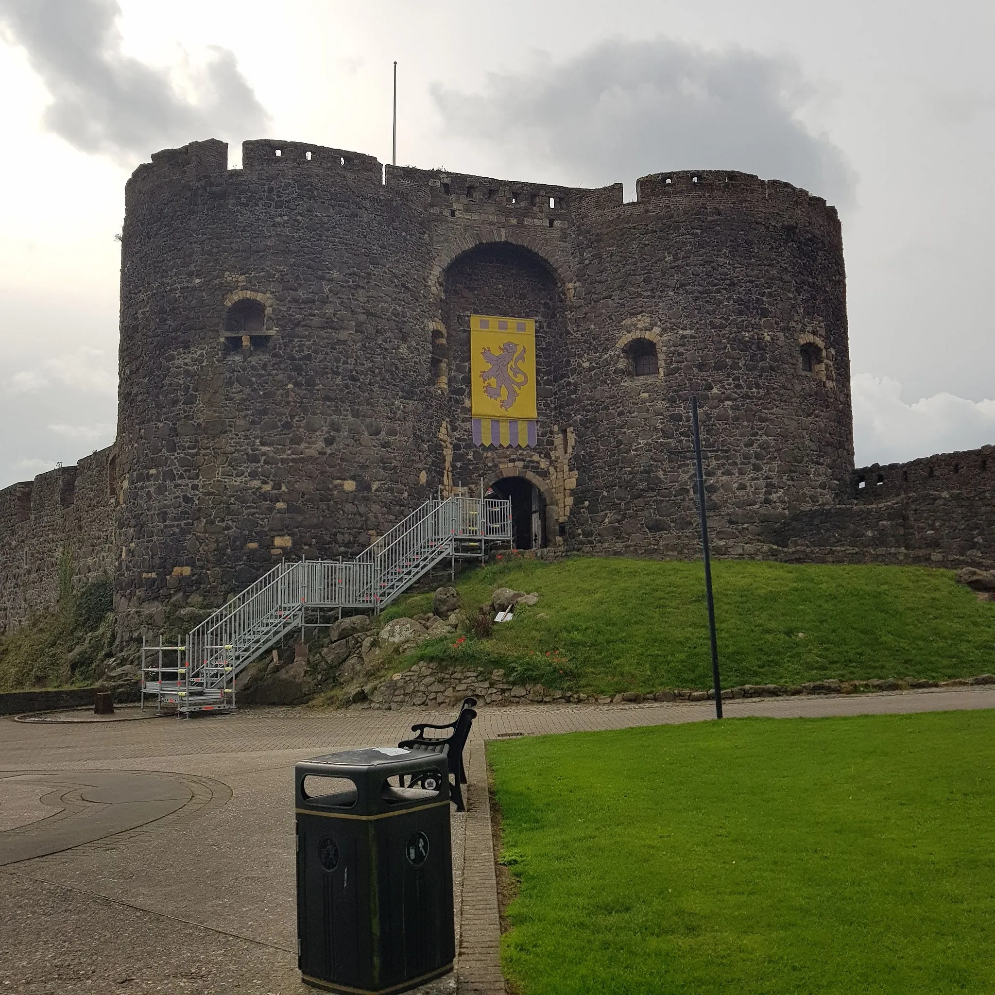 Photo showing: Carrickfergus Castle, Carrickfergus, Northern Ireland