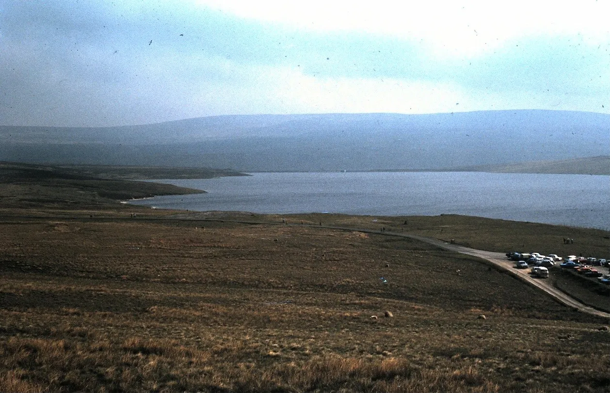 Photo showing: Cow Green Reservoir (1975)