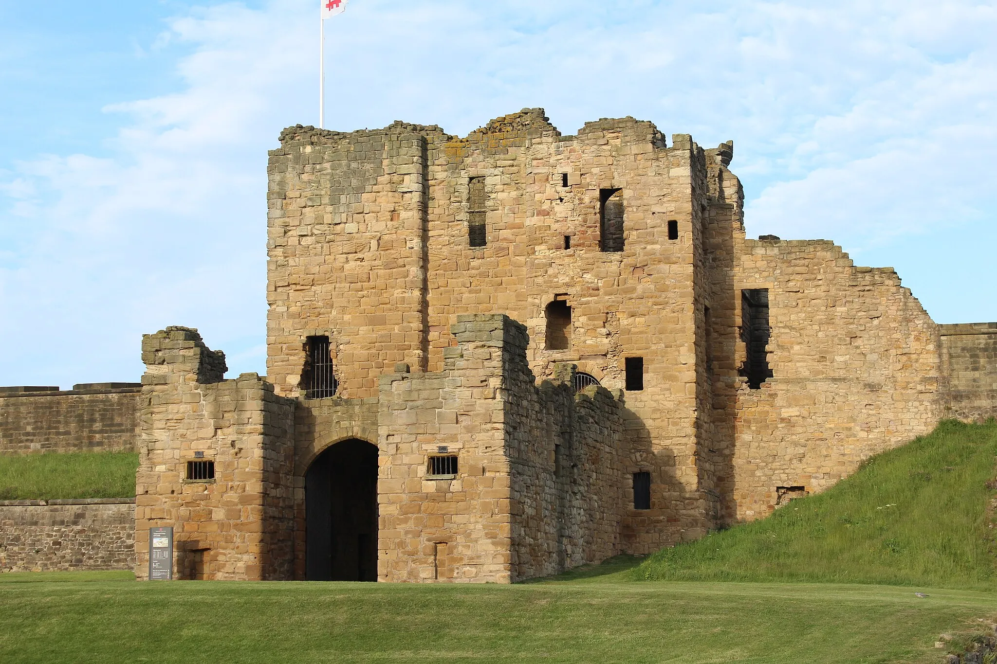 Photo showing: Château de Tynemouth, North Tyneside.