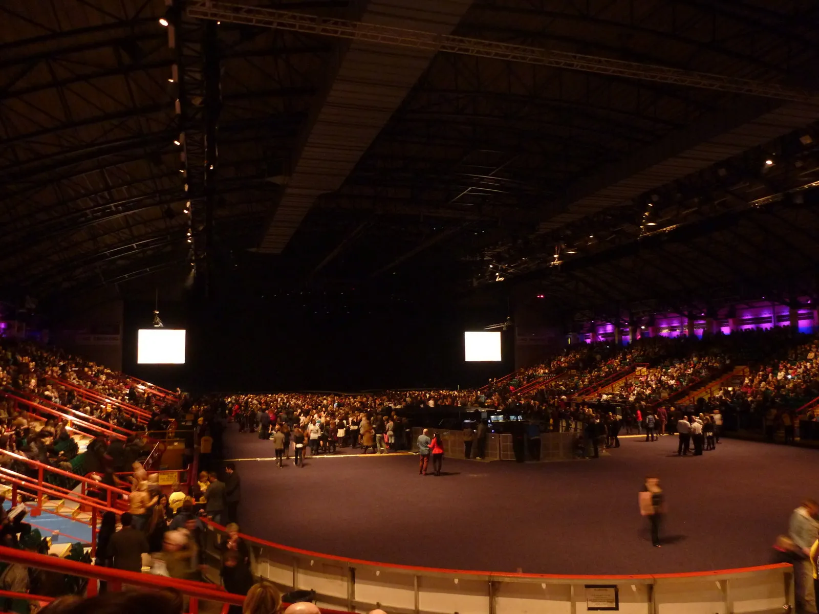 Photo showing: Newcastle Interiors : Inside The Metro Radio Arena